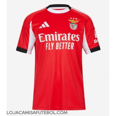 Camisa de Futebol Benfica Franjo Ivanovic #9 Equipamento Principal 2025-26 Manga Curta Camisa de Futebol Benfica Franjo Ivanovic #9 Equipamento Principal 2025-26 Manga Curta
